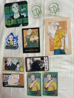 サカモトデイズ 坂本太郎 あみあみ 特典 コースター チェキ ステッカー 原作