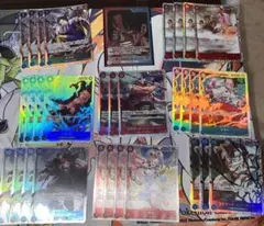 ※写真２枚目あり ワンピースカード　赤青エースデッキ　デッキパーツ