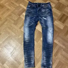 ダメージデニム スキニー