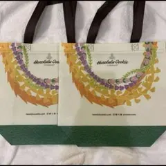 2枚セット　ハワイ　ホノルルクッキー　ショップバッグ　エコバッグ　ショッパーのサムネイル