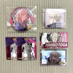 トガヒミコ 僕のヒーローアカデミア ED缶バッジ　アテンションステッカー