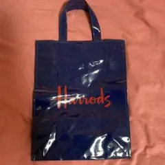 ハロッズ　エナメルバッグ