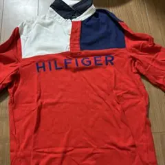 TOMMY HILFIGER Mサイズ 長袖ポロシャツ