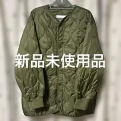 未使用品ミリタリーキルティングライナージャケット