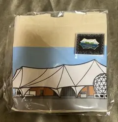 激レアOsakaHealthcarePavilionトートバッグ+ ピンバッジ