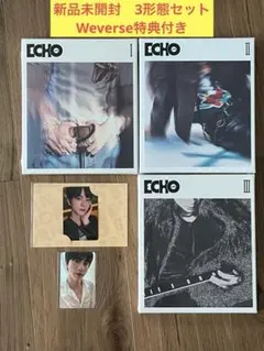 新品未開封【BTS／JIN】アルバム’ECHO'3形態・JPトレカ付
