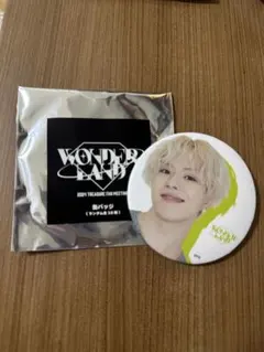 treasure ジェヒョク Wonderland 缶バッジ