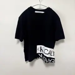 ▪️カルバンクライン　CK ショート丈　短丈　Tシャツ　カットソー　Sのサムネイル