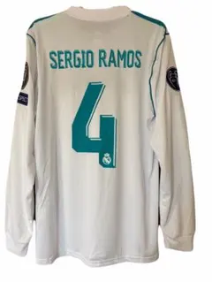 レア物！！レアル・マドリード 17-18 CL決勝仕様 セルヒオ・ラモス #4