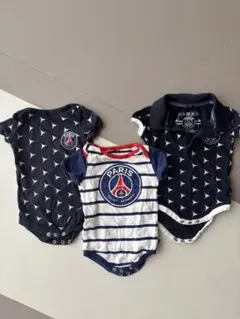 パリ・サンジェルマン ロンパース 3点セット