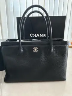 CHANEL executiveトートバッグブラックLのサムネイル
