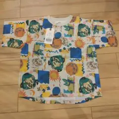 【新品未使用】マルチカラープリントTシャツ140