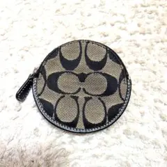 COACH 円形コインケース
