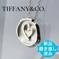 ティファニー　ラビングハートネックレス　チェーン41.5㎝　シルバー925