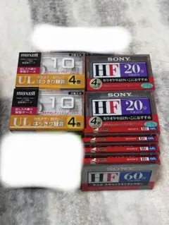 SONY HF 20 60 90分 カセットテープ 27本セット　4月廃棄予定❗️