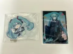 初音ミク アクリルスタンドキーホルダー クリアカード