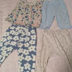 ノースリーブ1枚 ロングパンツ3枚（匿名配送・メルカリ便）