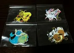 ポケモン一番くじ 　G賞 メタルチャーム 4点セット