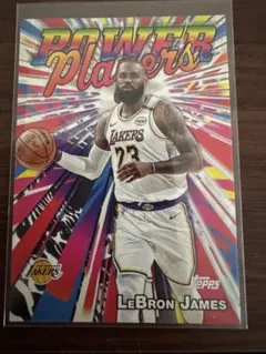 25-26 topps LeBron James Power Players
