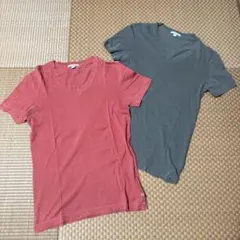 JAMES PERSE 2枚セット Vネック Tシャツ Sサイズのサムネイル