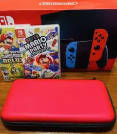 美品Nintendo Switch本体+ スーパーマリオ2本