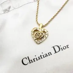 3038 極美品✨　Dior　ネックレス　CD ロゴ　希少　刻印