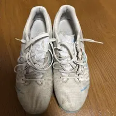 ASICS スパイクシューズ ホワイト/ブルー