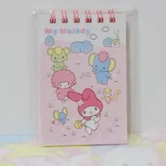 サンリオ　マイメロ　ピアノ　スペシャル　ミニノート　ともだち　2009年