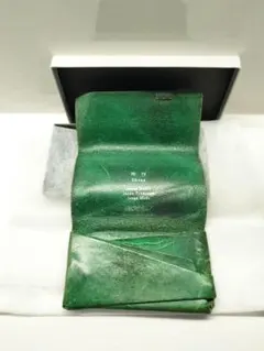 所作 shosa カードケース グリーン NoNoYes