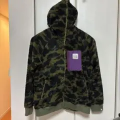 A Bathing Ape フリースジャケット XL カモフラージュ