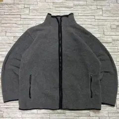 90s REI フリースジャケット グレー アウトドア ヴィンテージ