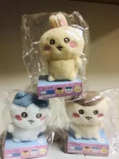 ちいかわ☆ぴたれすと　栗まんじゅう　ハチワレ　うさぎ　フルコンプ