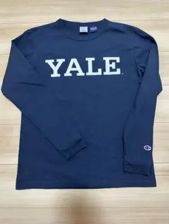 Champion Yale University 長袖カットソー M ネイビー