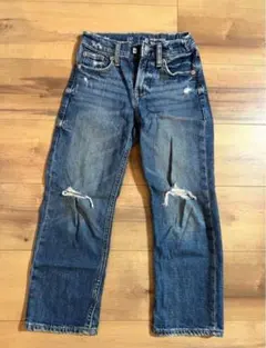 【美品】ギャップ　キッズ　ダメージジーンズ　デニム　120のサムネイル