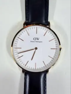 DW シェフィールド 40mm 電池交換済み 箱・保証書付き