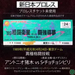 2026年最新】プロレス 半券の人気アイテム - メルカリ