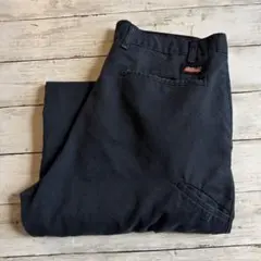 Dickies ワークパンツ ネイビー レギュラーストレート　ゆるダボメンズ古着