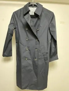 【美品】トレンチコート ネイビー