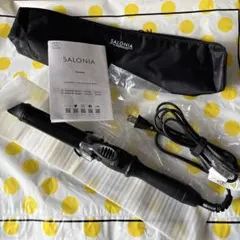 ☆SALONIA セラミックカールヘアアイロン　32mm☆