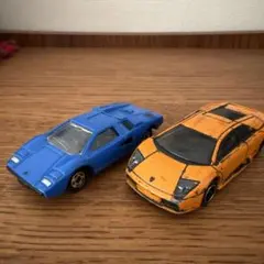 トミカ ランボルギーニ ムルシエラゴ ＆ カウンタック LP400 2台セット
