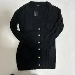 タグ付き　INGNI ブラック カーディガン