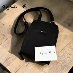 新品級✨アニエスベー RAT01-08 マルチポーチ 黒のサムネイル