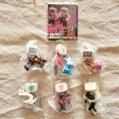 【全6種コンプセット】ATC クレーンゲームぷらぷらマスコット