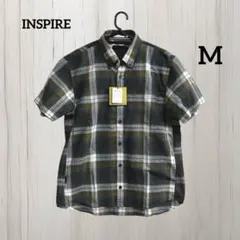 8s162 INSPIRE インスパイア マドラスチェック柄シャツのサムネイル