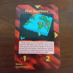 イルミナティカード　Flat Earthers （地球平面説）のサムネイル