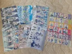 初音ミク　プロジェクトセカイ クリアファイル 全6種　クリアシート全6種