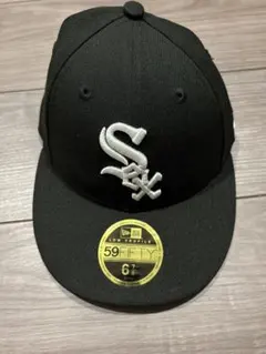 New Era 59FIFTY ブラック キャップ 6 7/8 ニューエラ 帽子
