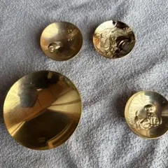 金色の装飾プレート 3点セット