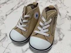 converseベージュ ハイカットスニーカー