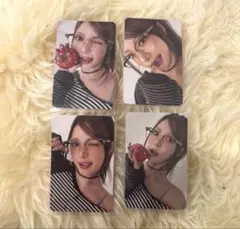 4枚セットLE SSERAFIM ウンチェCompactトレカSPAGHETTI